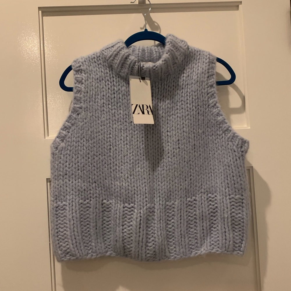 Zara knit vest